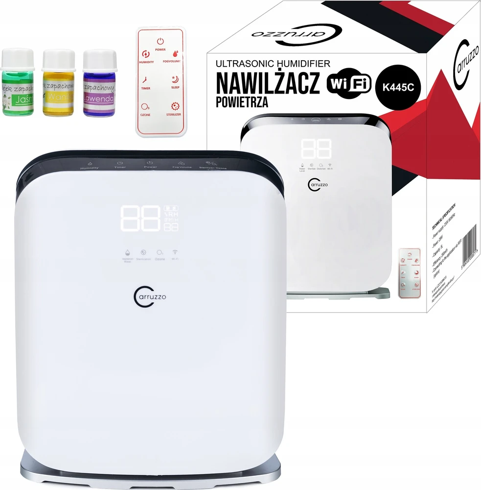 Oro drėkintuvas Carruzzo WIFI K445C, 5L