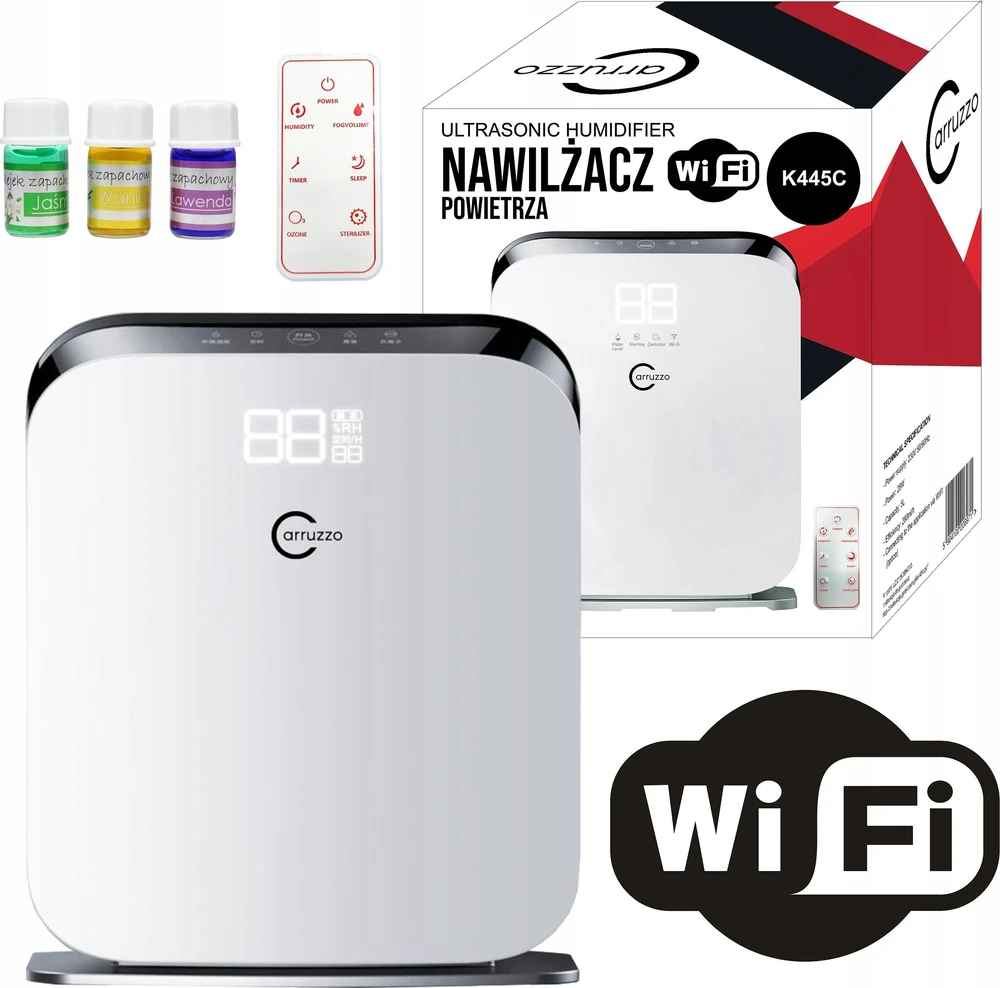 Oro drėkintuvas Carruzzo WIFI K445C, 5L