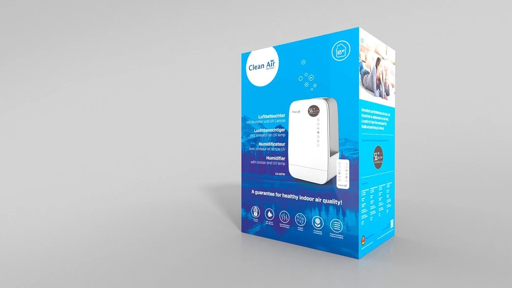 Oro drėkintuvas-jonizatorius Clean Air Optima CA-607W