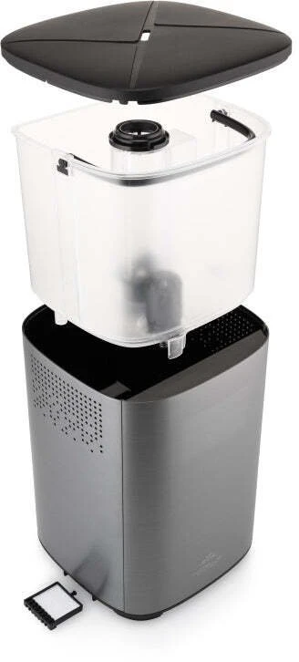 Drėkintuvas ETA Humidifier | Noble Smart 5629 90000 | 110 W | Vandens talpa 4 l | Tinka patalpoms iki 50 m² | Ultragarsinis | Pilka | Drėkinimo galia 500 ml/val.