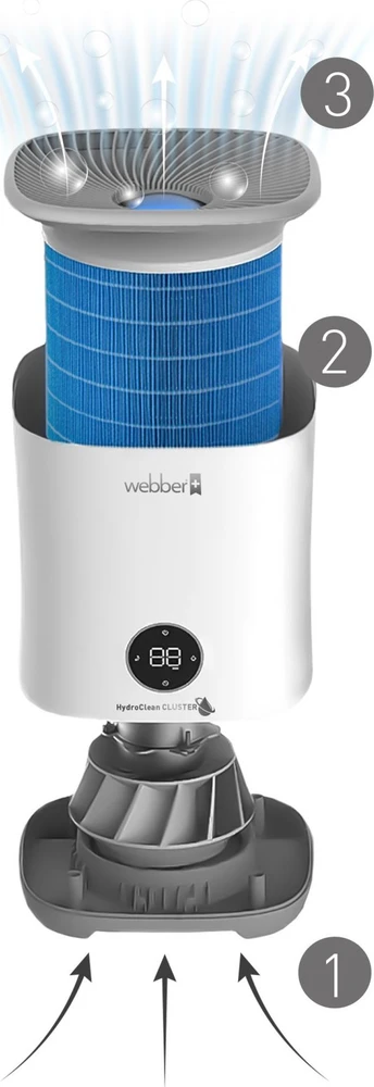 Webber HH3002 garuojantis oro drėkintuvas