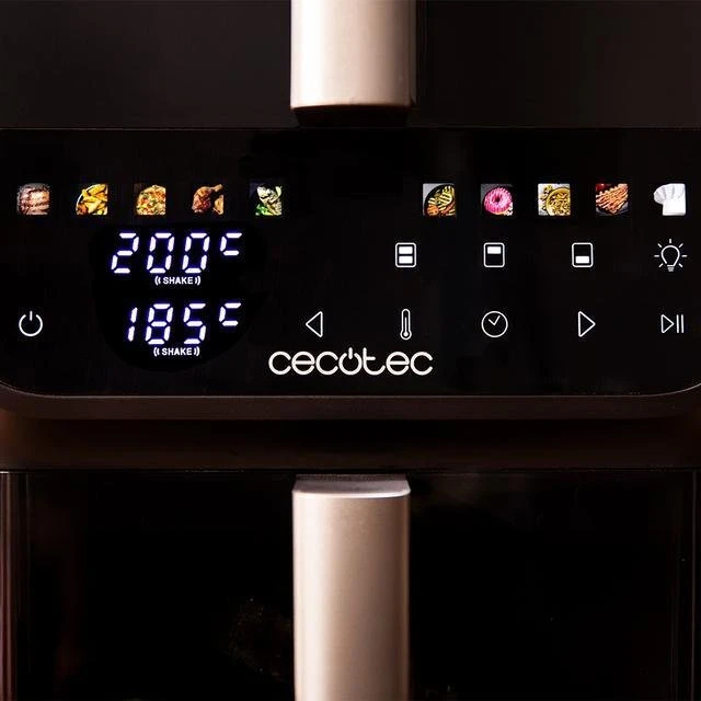 Gruzdintuvė beztłuszczowa Cecotec Cecofry DuoLevel 10000 DuoSize Window