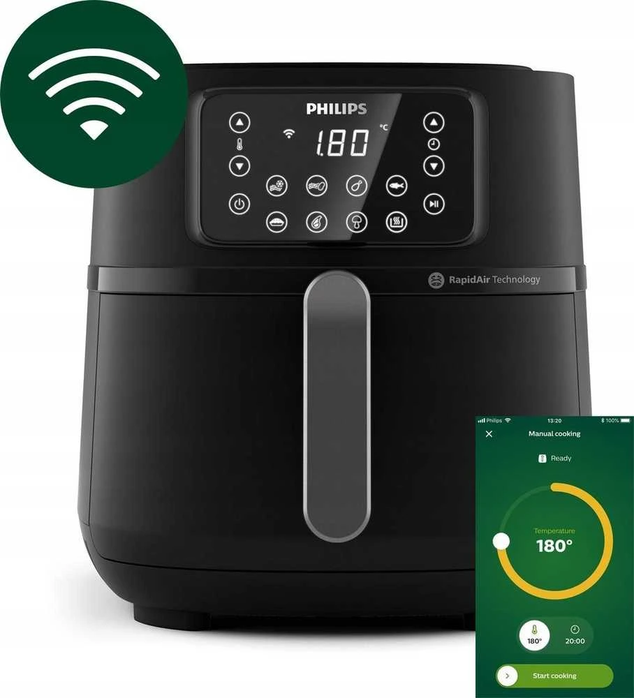 Gruzdintuvė Philips „Airfryer“ „5000 Series XXL Connected“ HD9285/90