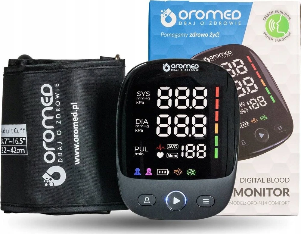 Oro-med Kraujo Spaudimo Matuoklis - OROMED ORO-N14 COMFORT