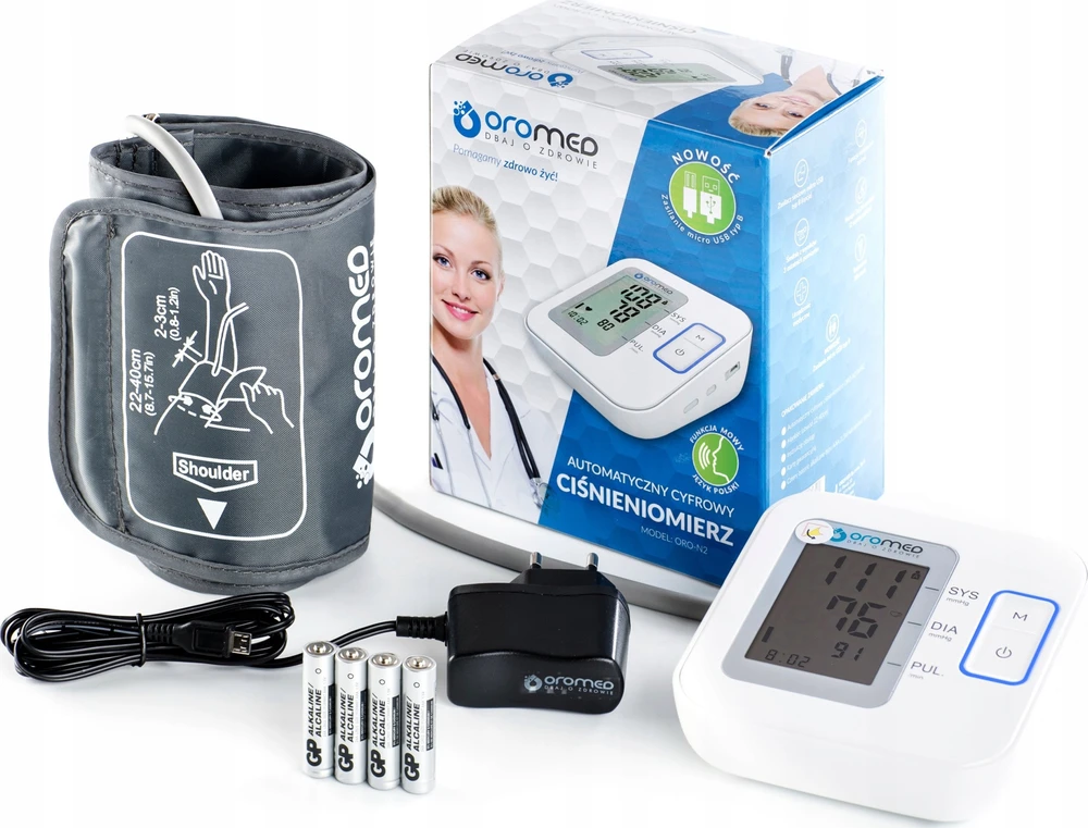Oro-med Maitinimo šaltinis Oromed Maitinimo šaltinis do ciśnieniomierzy N1 N2 N3 N4 N5 N6 N7 AIO N9 M10 COMFORT