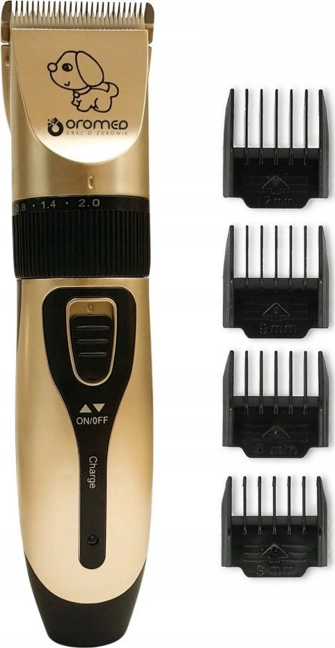 Oro-med Gyvūnų Kirpimo Mašinėlė - ORO-PET CUPPER USB Keraminis Peilis Reguliuojamas 3mm-12mm Įkraunamas