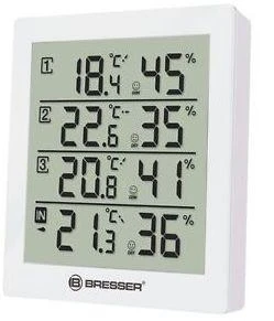 Bresser Temeo Hygro Quadro Meteorologinė stotis, balta