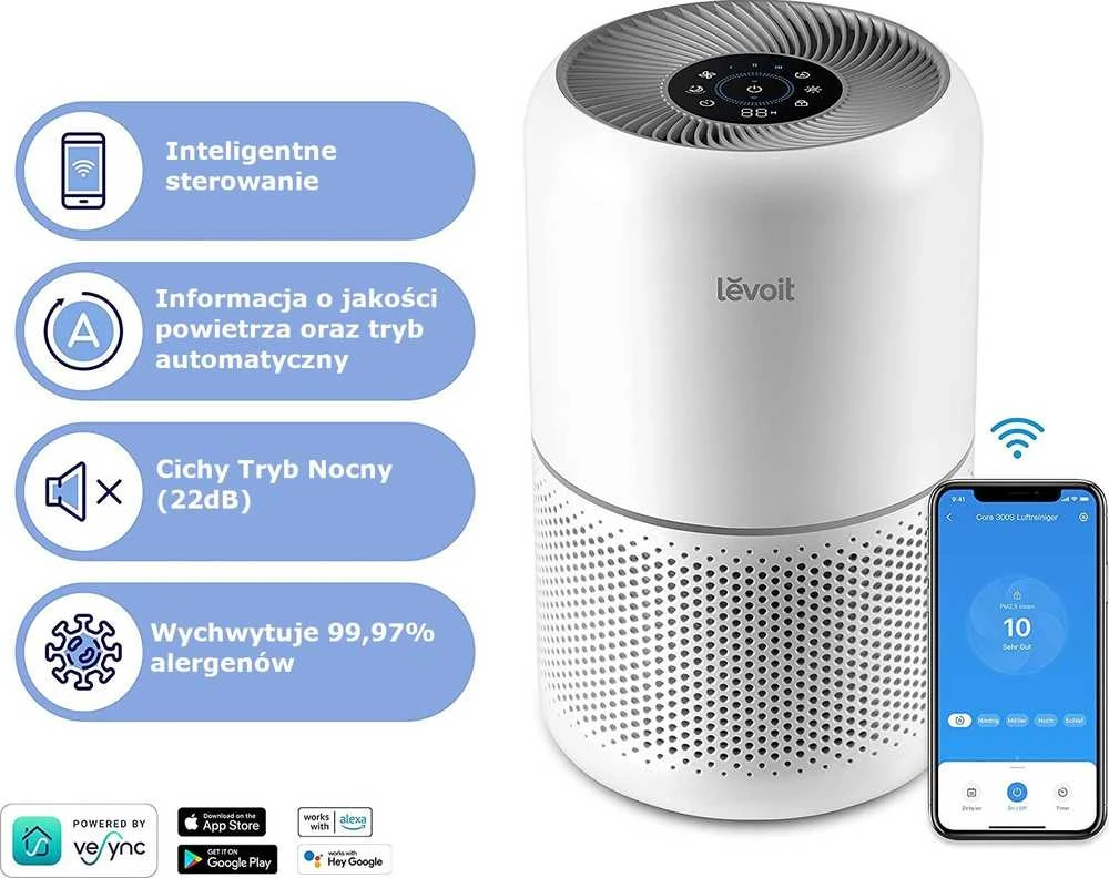 Levoit Core® 300S Smart Oro valytuvas