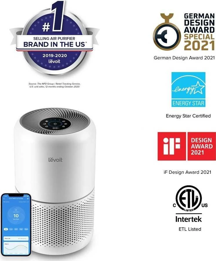 Levoit Core® 300S Smart Oro valytuvas