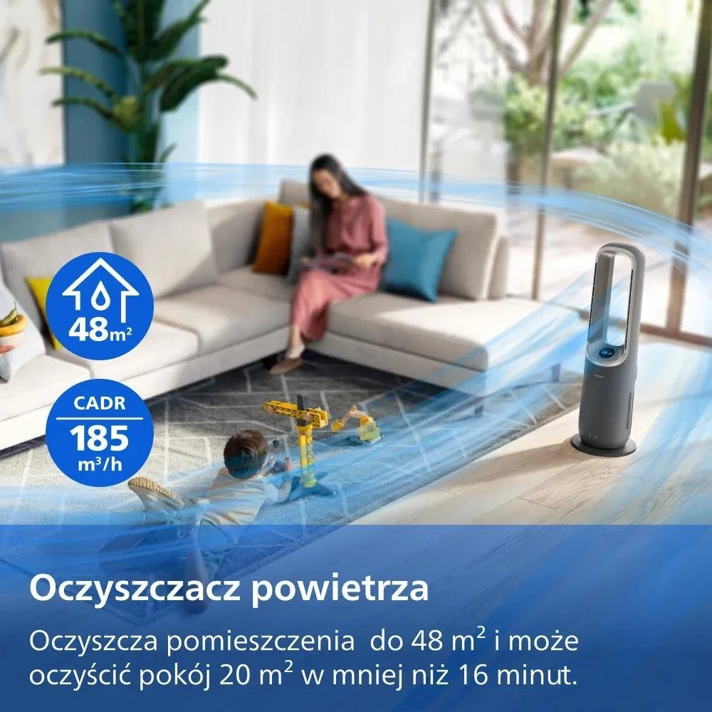 Philips 9000 Air Performer AMF970/10 4 viename pilka