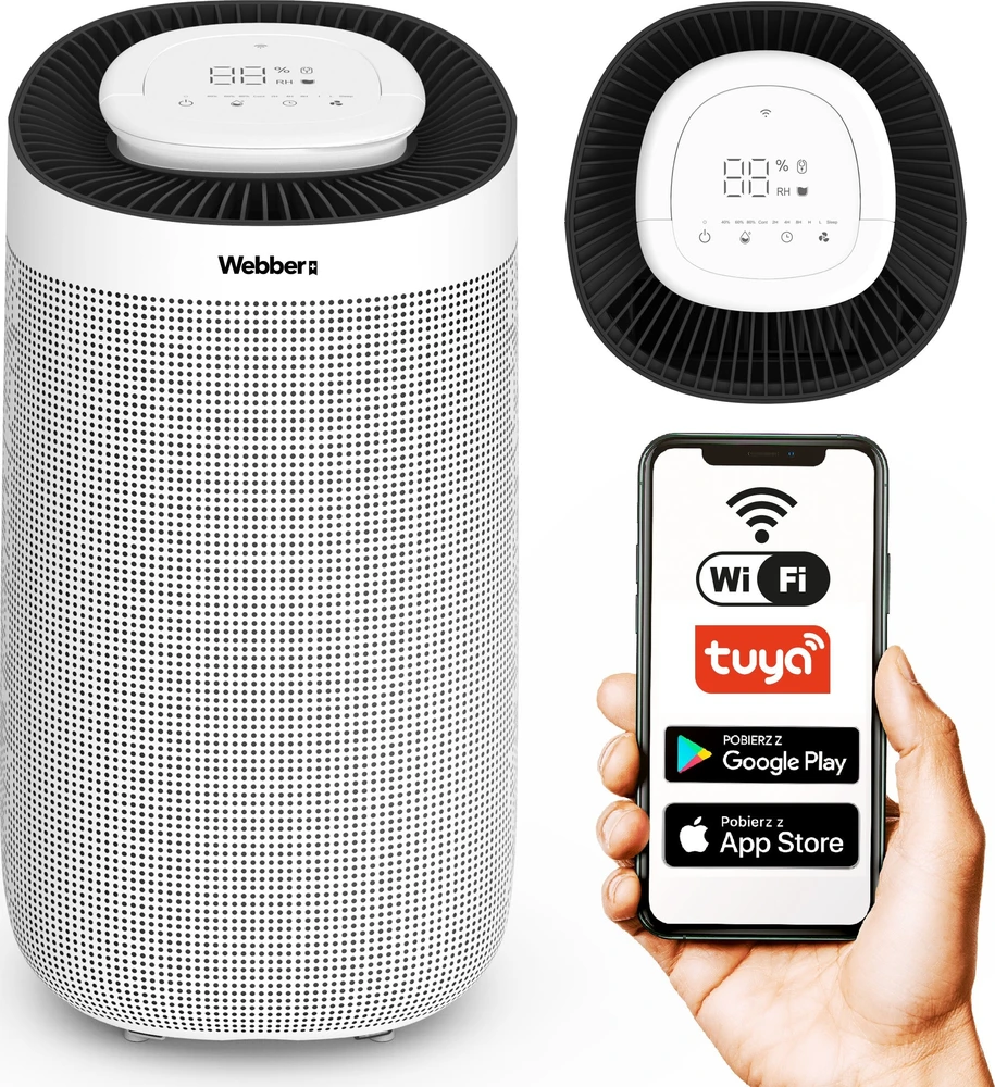 webber Weberr DEC500 Wi-Fi balta