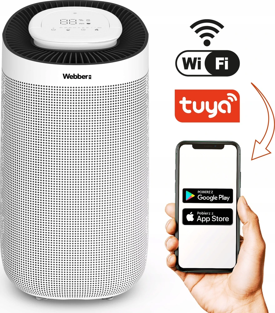 webber Weberr DEC500 Wi-Fi balta