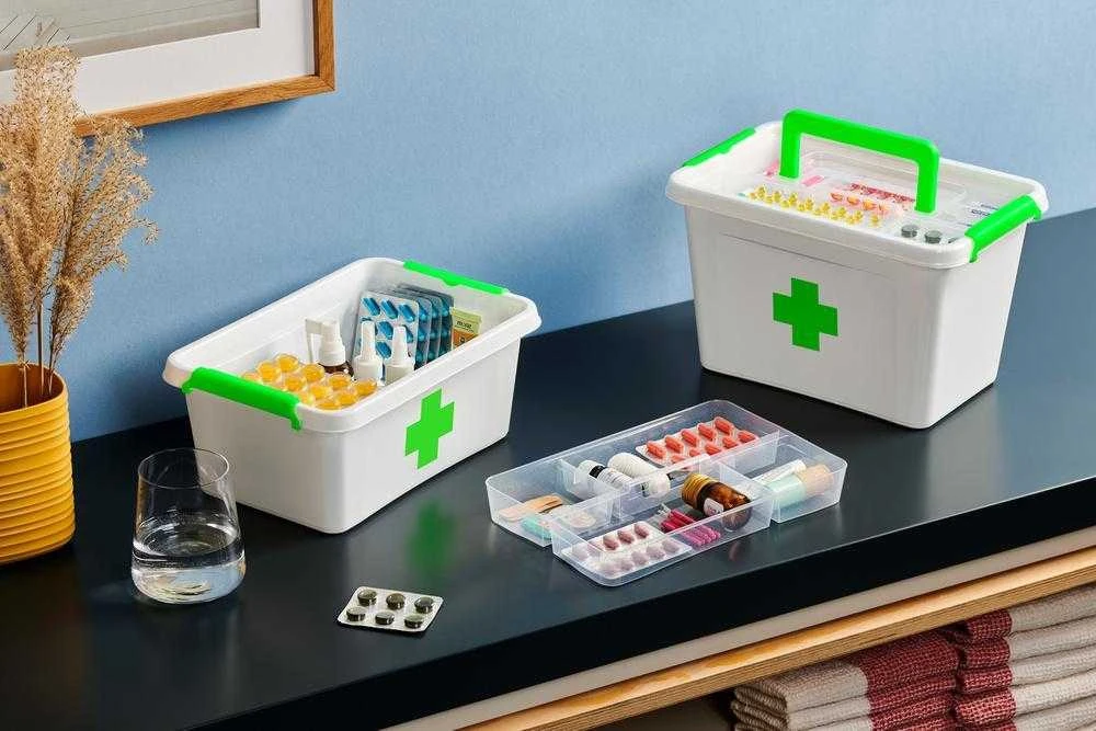 Orplast Antibakterinis pirmosios pagalbos įdėklas 12,5 colio rankena 40x30