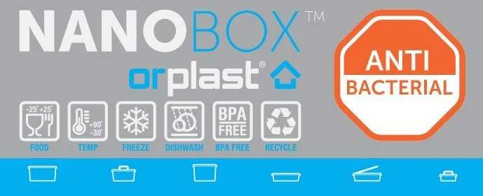 Orplast NANOBOX indas daiktams 3.1L