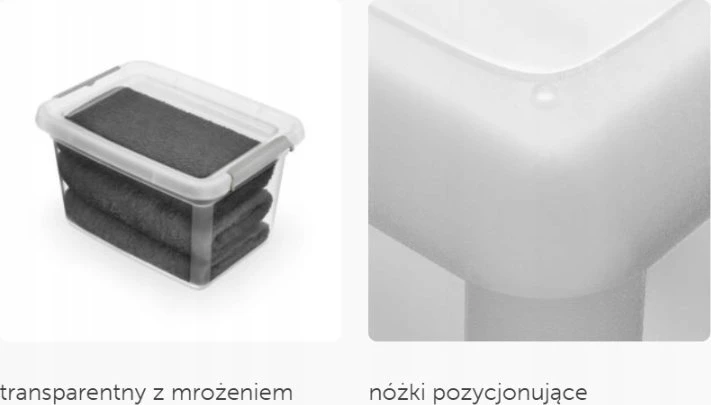 Orplast „Basestore“ indas su dangteliu ir spaustukais, 28 x 19 x 13 cm, 4,5 l