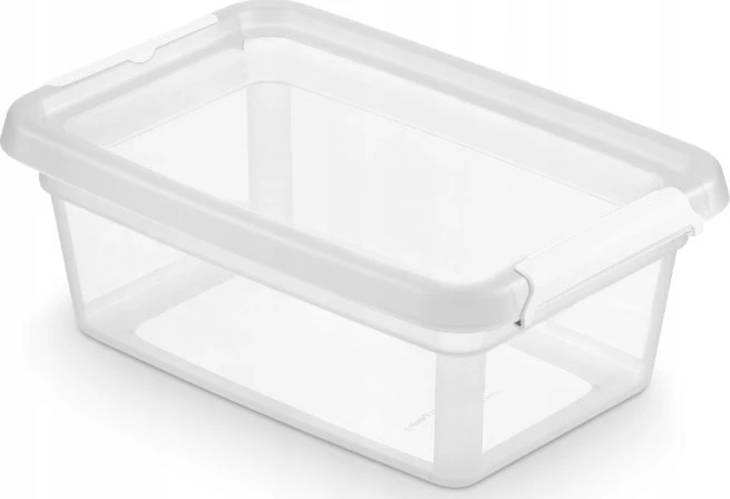 Orplast „Basestore“ indas su dangteliu ir spaustukais, 28 x 19 x 13 cm, 4,5 l