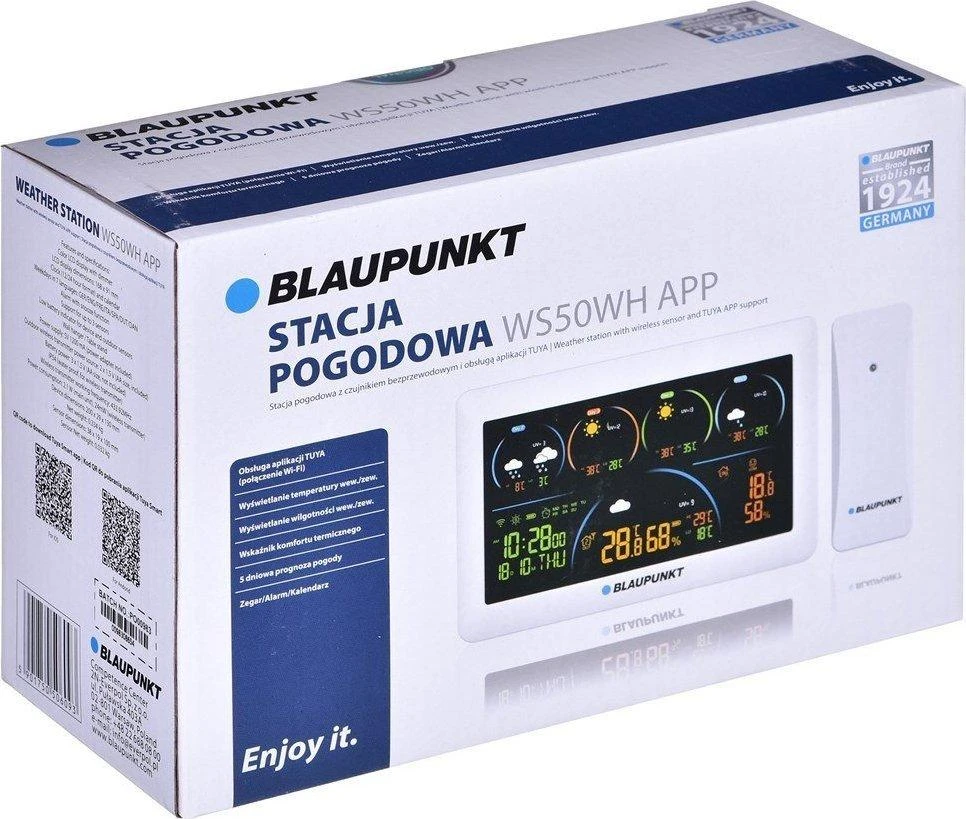 Blaupunkt Orų stotis WS50WH APP, baltos spalvos