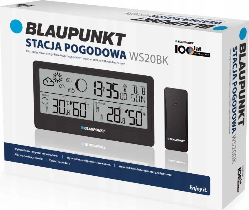 Blaupunkt orų stotis WS20BK juodas