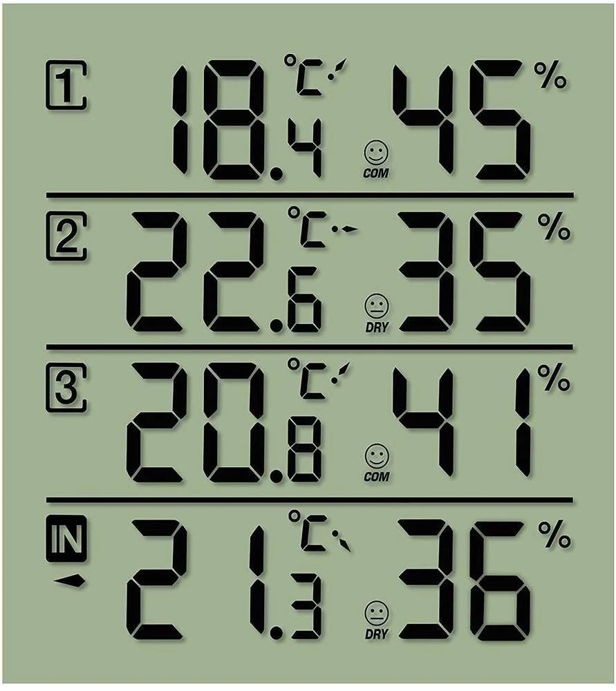 Bresser Temeo Hygro Quadro Meteorologinė stotis, balta