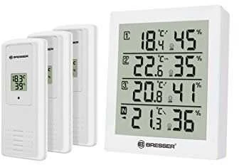 Bresser Temeo Hygro Quadro Meteorologinė stotis, balta