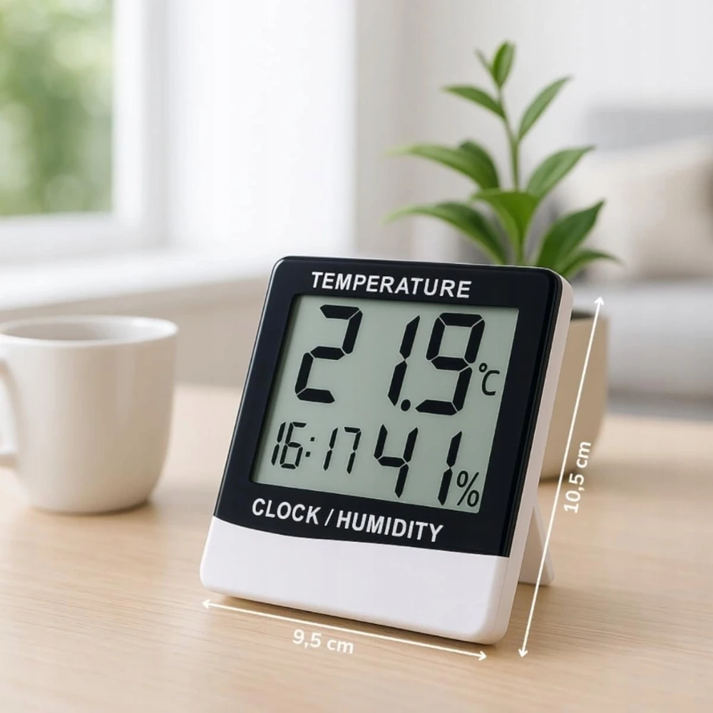 ORŲ STOTELĖ LAIKRODIS KALENDORIUS ŽADINTUVAS LCD GRUNDIG 358420
