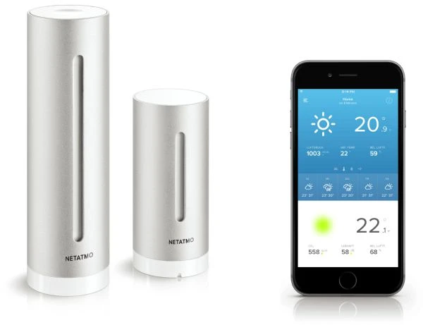 Netatmo NWS01-EC Išmanioji orų stotelė