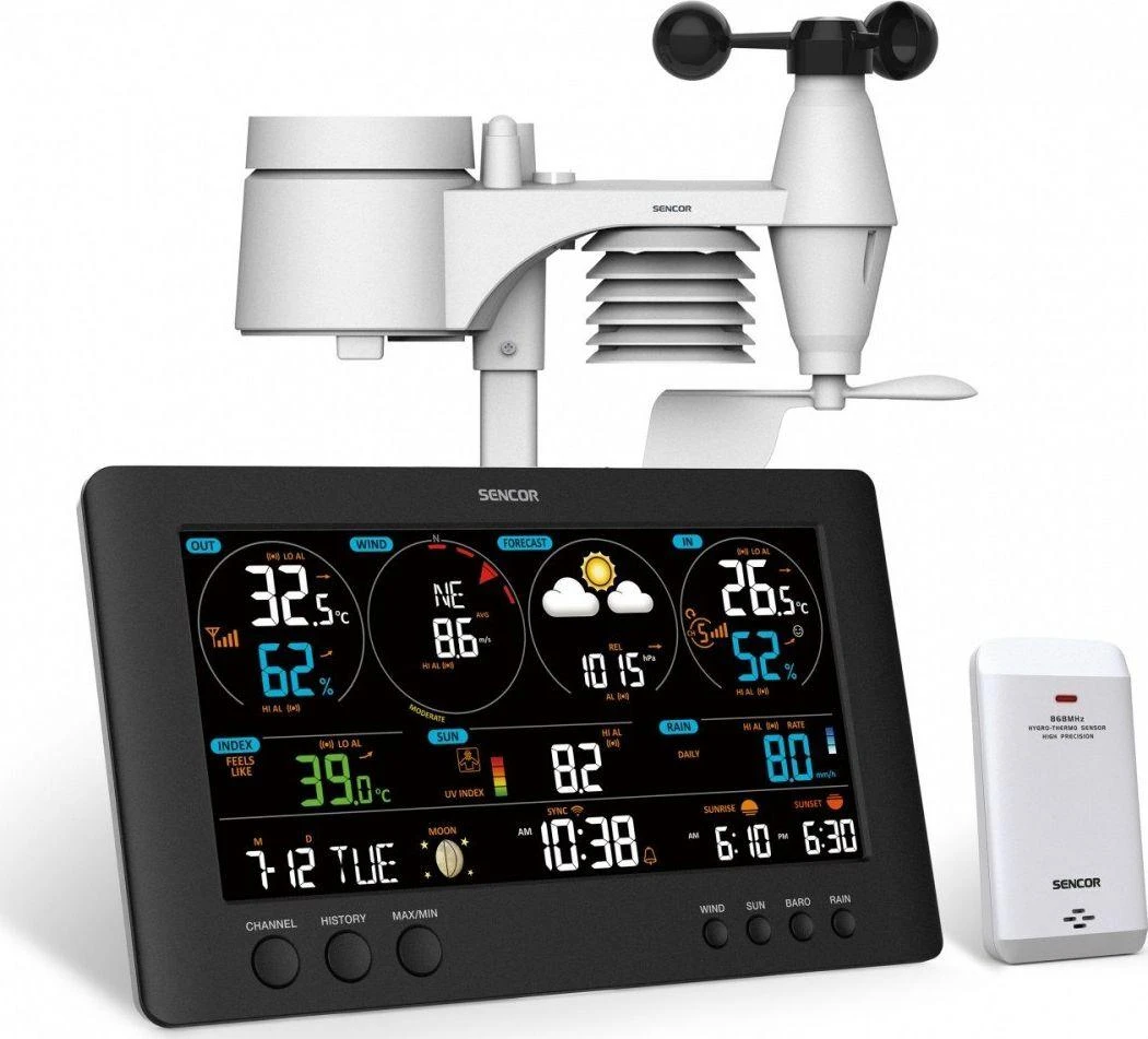 Orų stotelė Sencor SWS 12500 WiFi PRO