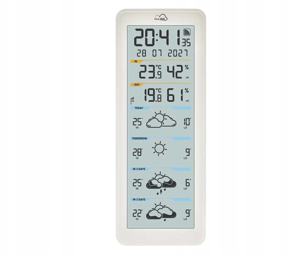 TFA TFA.me 35.8108.02 ID-06 WLAN belaidė meteorologinė stotis