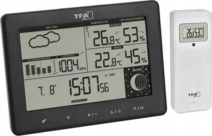 TFA 35.1158.01 ELEMENTS Belaidė meteorologinė stotis