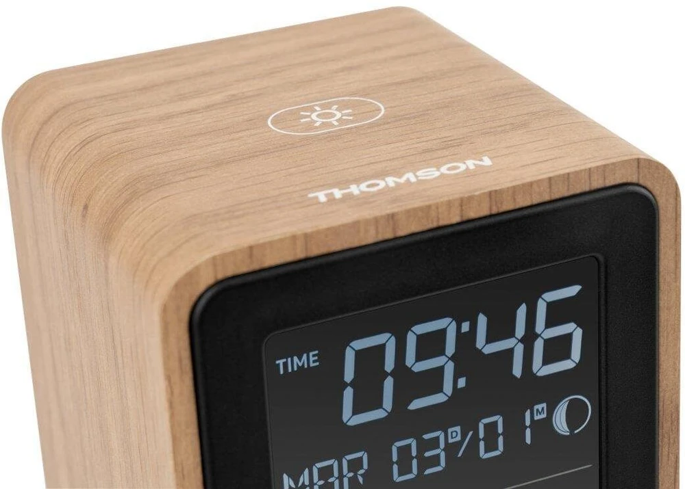 „Thomson WS102TBK“ meteorologinės stotelės su „Bluetooth“ garsiakalbiu ir FM radiju
