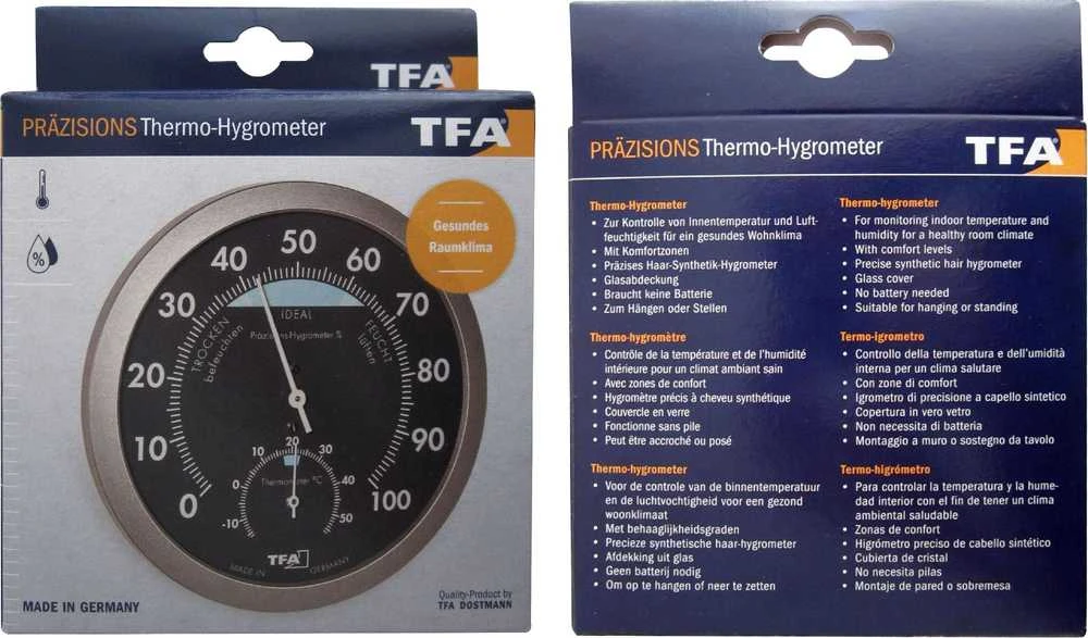 Xtfa Dostmann TFA 45.2043.51 termohigrometrai
