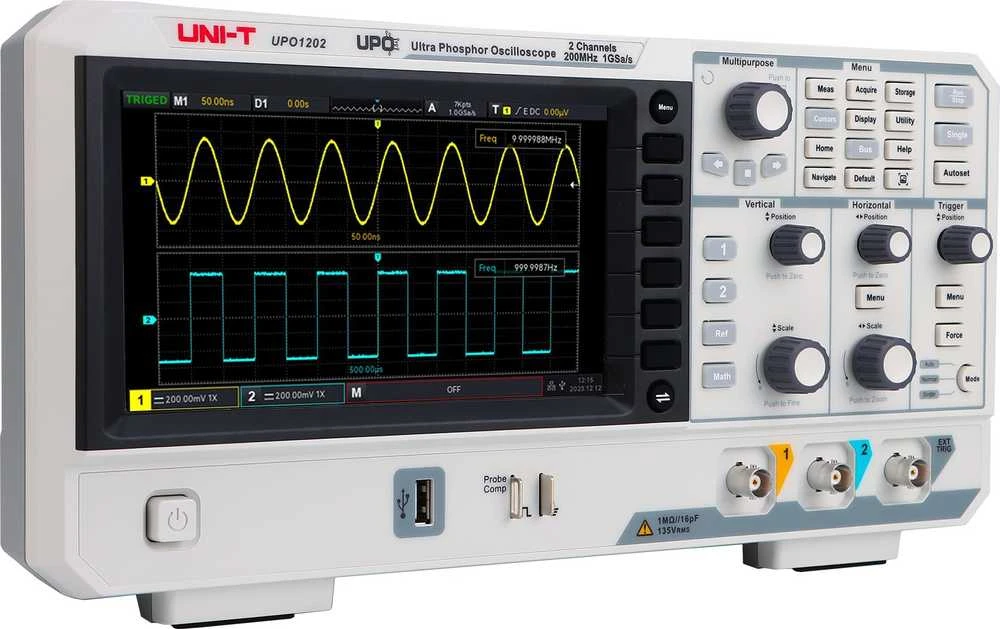 Oscyloskop Uni-T osciloskopai UPO1202