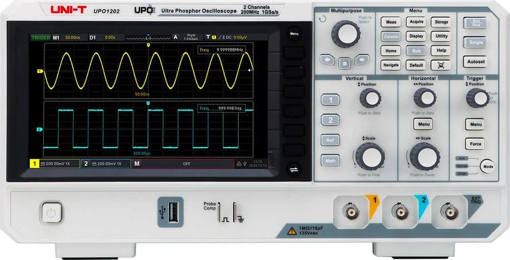Oscyloskop Uni-T osciloskopai UPO1202