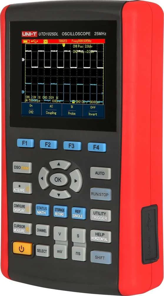 Oscyloskop Uni-T UTD1025DL osciloskopas