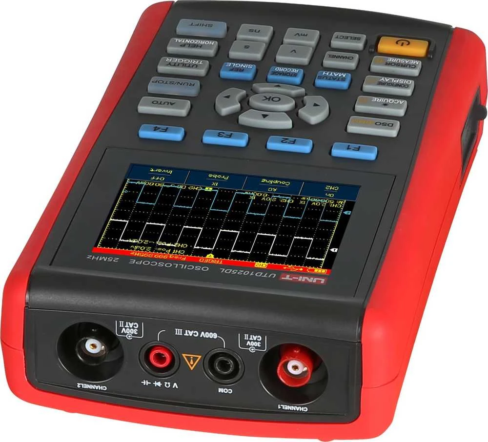 Oscyloskop Uni-T UTD1025DL osciloskopas