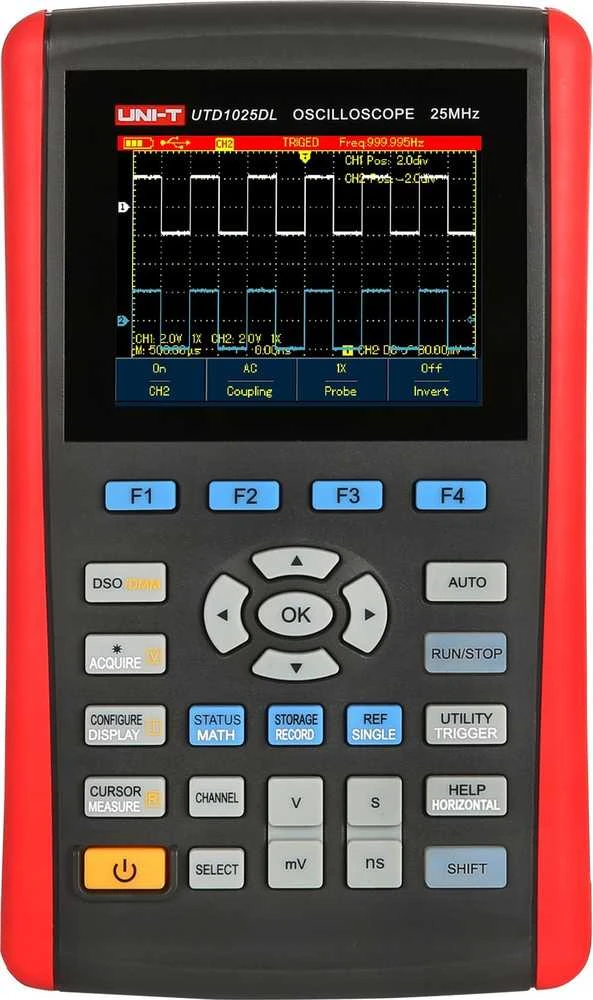 Oscyloskop Uni-T UTD1025DL osciloskopas