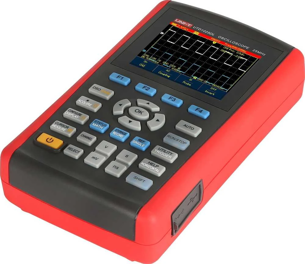 Oscyloskop Uni-T UTD1025DL osciloskopas