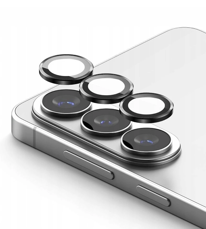 Telefono kameros apsauga Ringke Camera Frame Protector 2 vnt. Samsung Galaxy S26 / S26+ Plus juodos spalvos