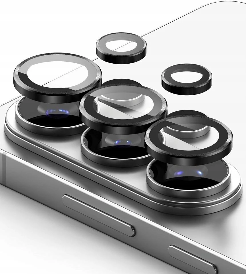Telefono kameros apsauga Ringke Camera Frame Protector 2 vnt. Samsung Galaxy S26 Ultra juodos spalvos