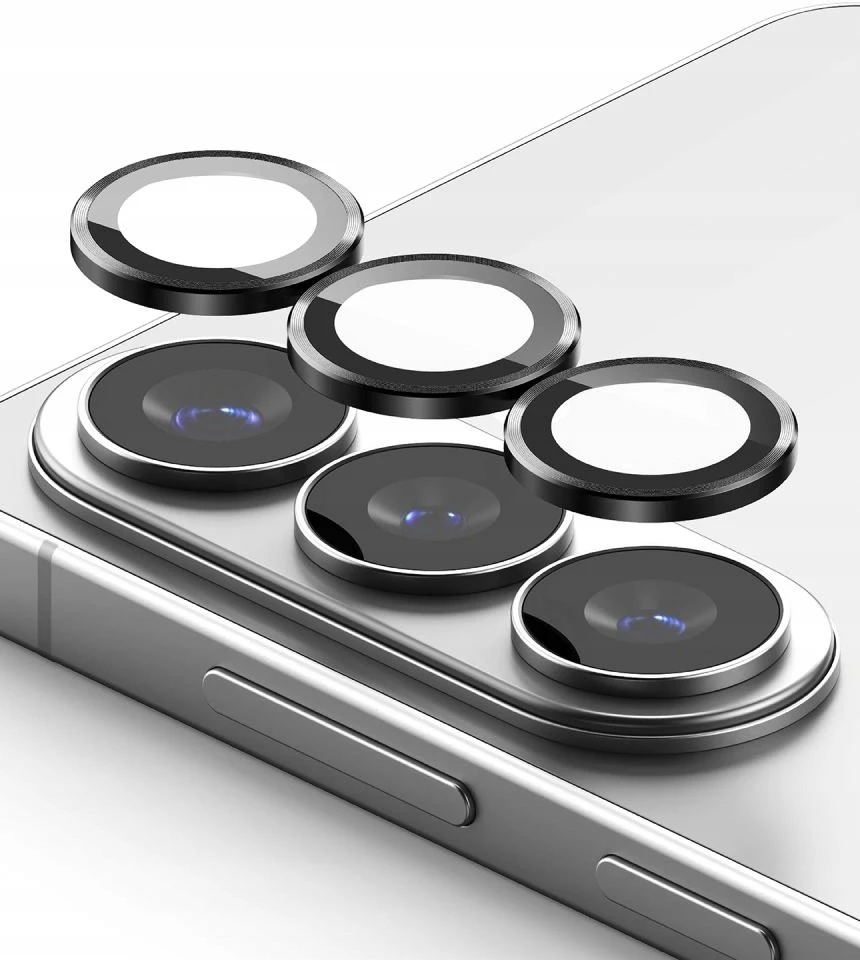 Telefono kameros apsauga Ringke Camera Frame Protector 2 vnt. Samsung Galaxy S26 / S26+ Plus juodos spalvos