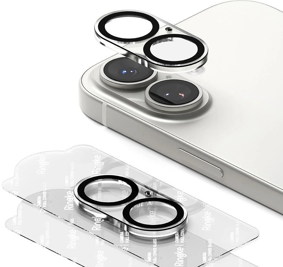 Ringke Camera Full Cover 2-pack skirtas Apple iPhone 17 – juodos spalvos