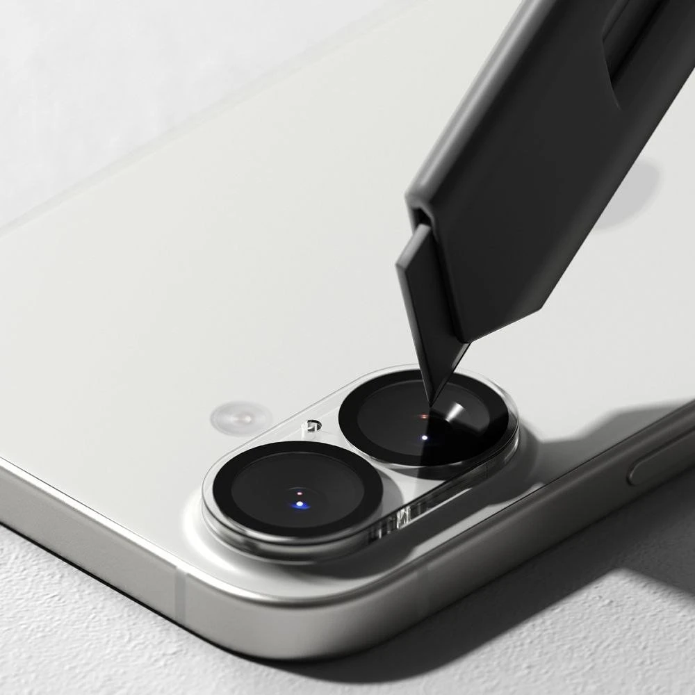 Ringke Camera Full Cover 2-pack skirtas Apple iPhone 17 – juodos spalvos