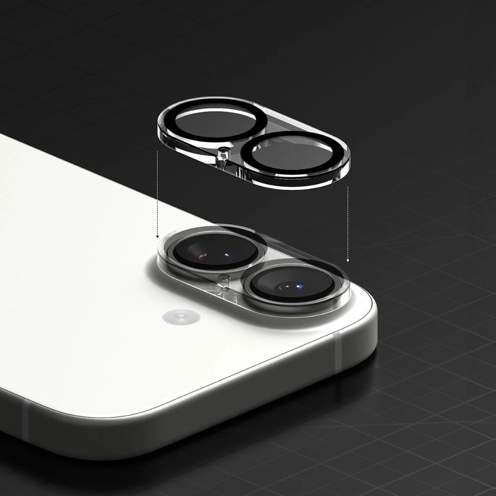 Ringke Camera Full Cover 2-pack skirtas Apple iPhone 17 – juodos spalvos