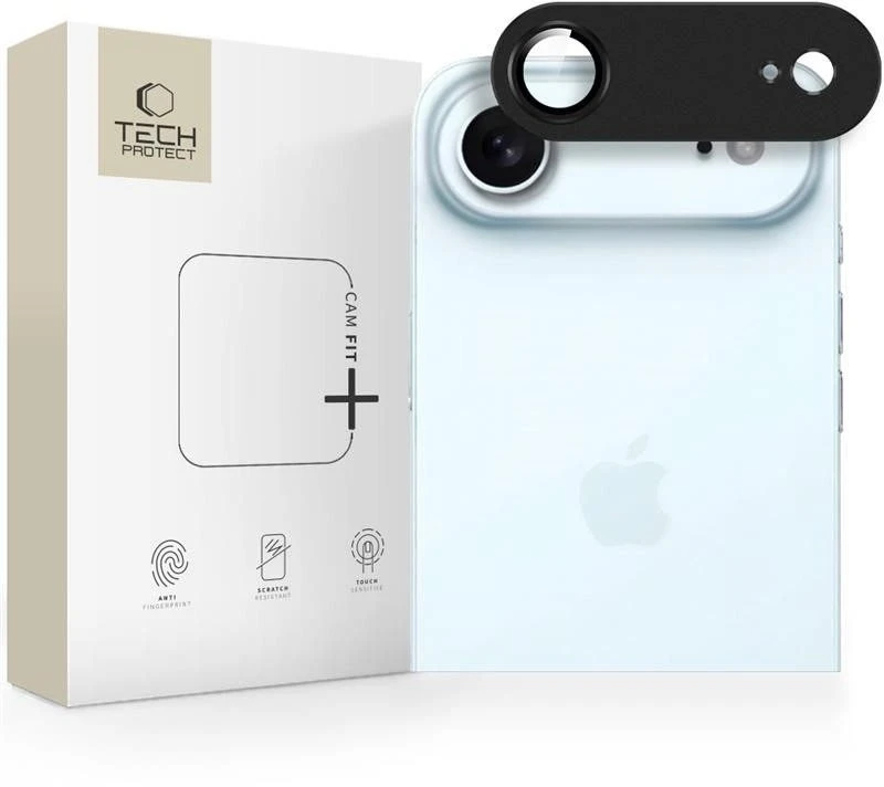Tech-Protect Camfull Fit+ Camera Cover skirta Apple iPhone 17 Air – Juodas