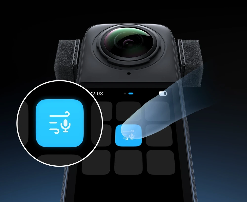 „Insta360“ objektyvo dangtelis, „Insta360 X4“ kameros mikrofono dangtelis