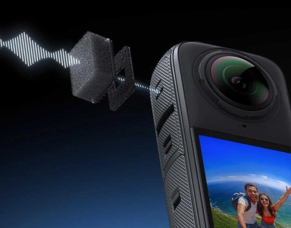 „Insta360“ objektyvo dangtelis, „Insta360 X4“ kameros mikrofono dangtelis