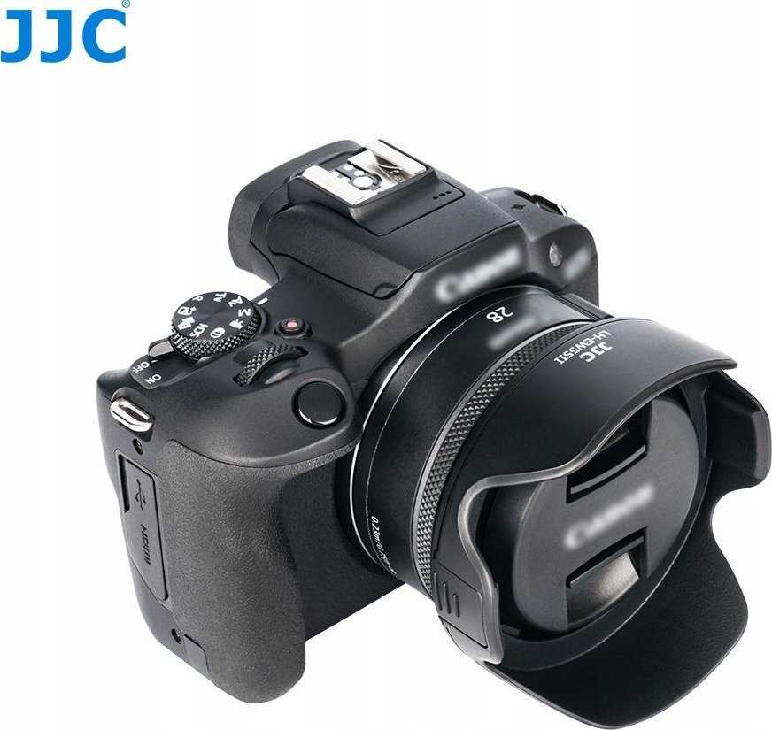 JJC Osłona Przeciwsłoneczna Tulipan Ew-55 Ew55 Do Canon Rf 28 Mm 28mm F/2.8 Stm / Lh-ew55ii