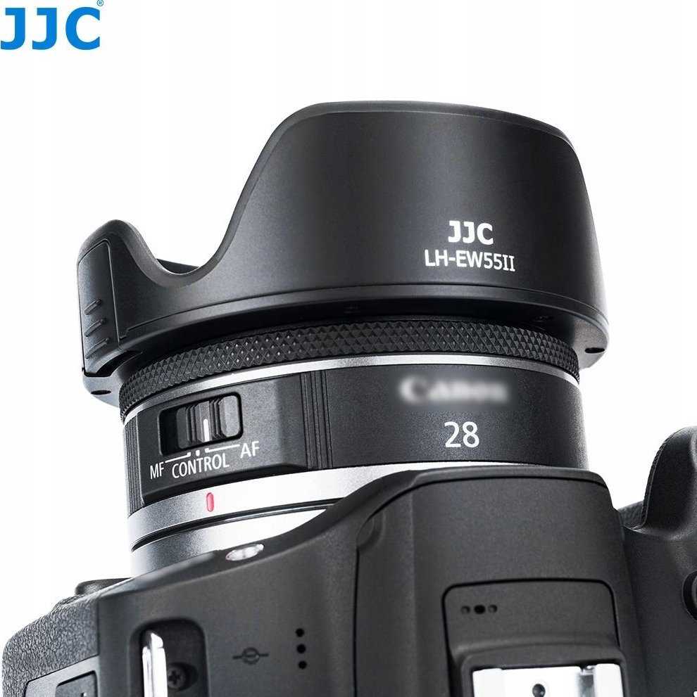 JJC Osłona Przeciwsłoneczna Tulipan Ew-55 Ew55 Do Canon Rf 28 Mm 28mm F/2.8 Stm / Lh-ew55ii
