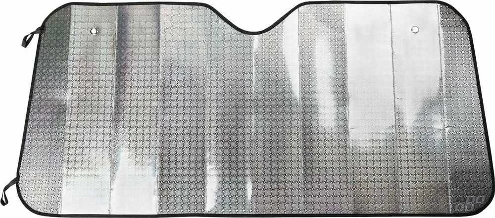 Sulankstoma saulės uždanga automobiliui 145x70 cm AMIO-04374
