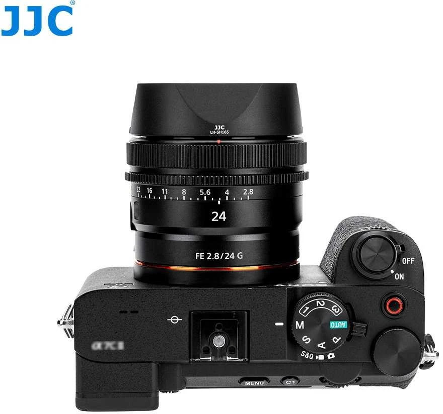 Objektyvo gaubtas - JJC LH SH165 for Sony FE 24mm, 40mm, 50mm, ABS, matinė juoda